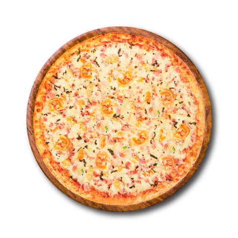 Pizza Gamberetto Piatto Pizza